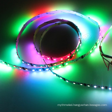 12&24volt Artnet controlled Colorful 60 leds/m cheap dmx rgb led strip light